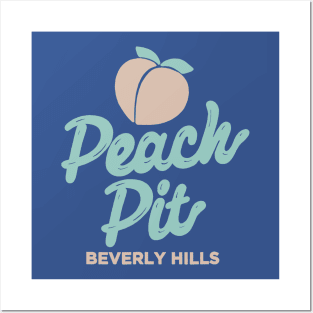 Peach Pit Logo Posters and Art